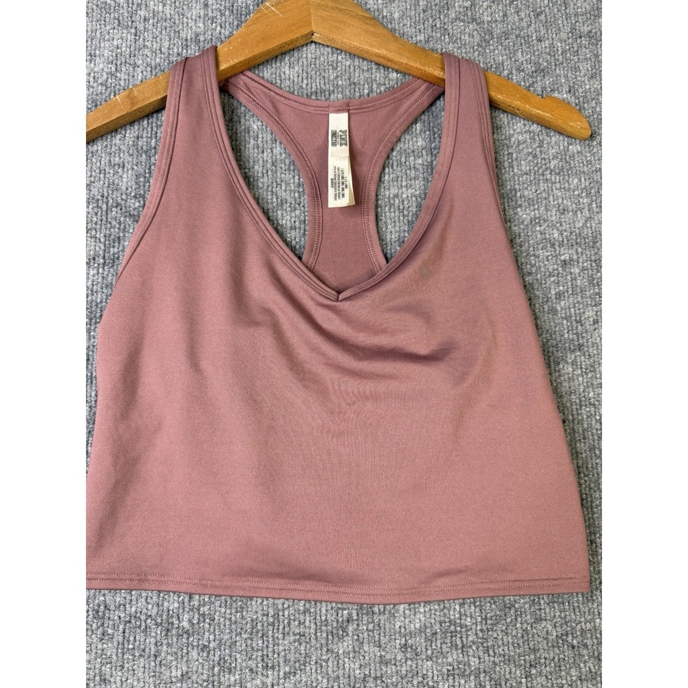 PINK Victoria's Secret Ultimate Racerback Tank Mauve Strappy‎ Back size: Large